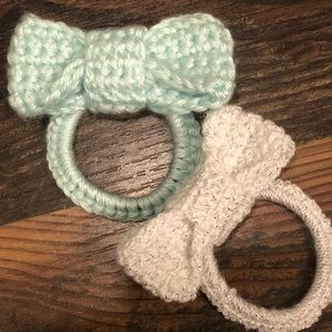 Children’s crochet hair ties/scrunchie